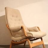 Danish vintage design armchair in oak