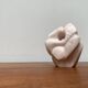 Vintage postmodern stone sculpture