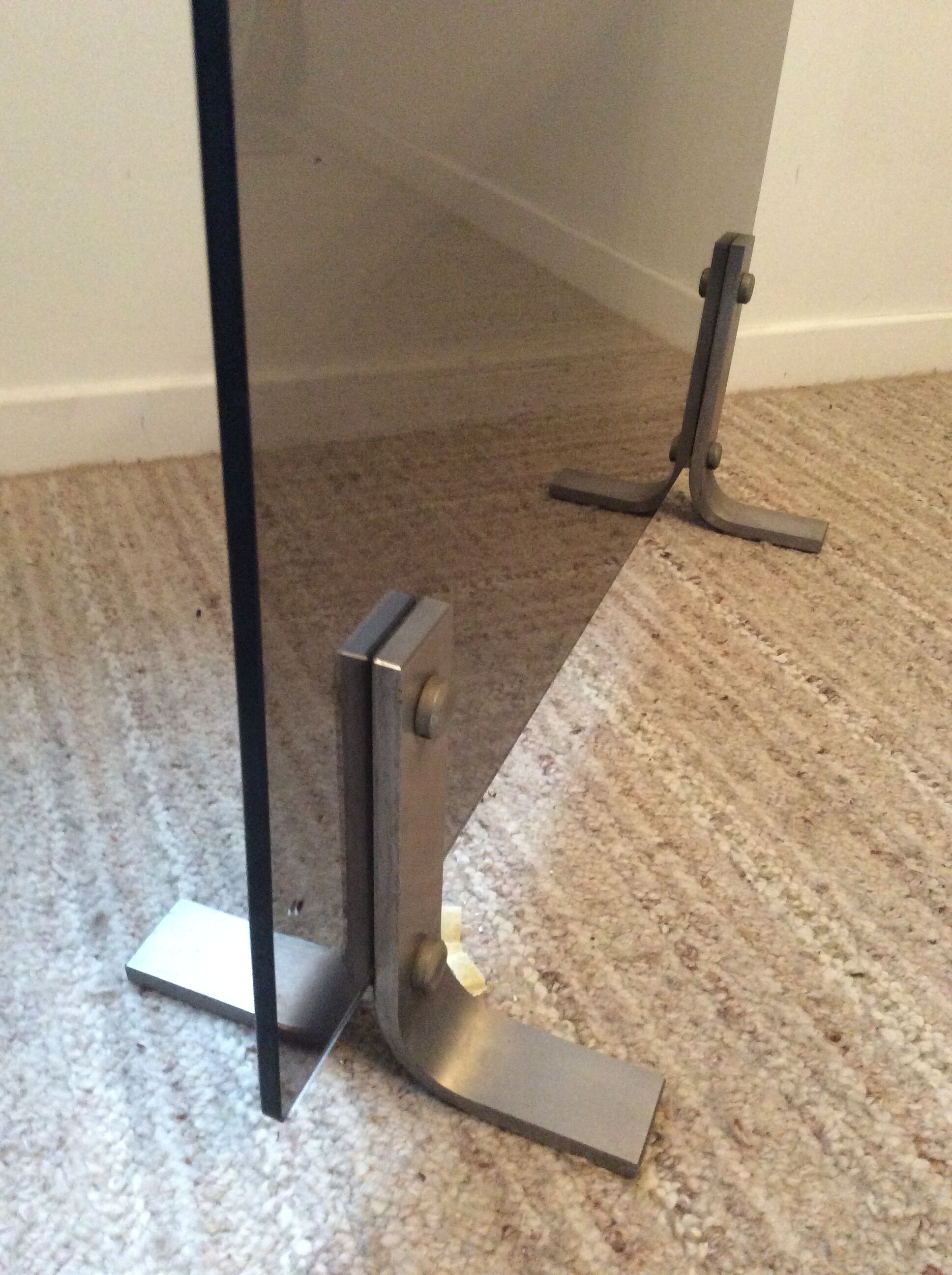 Vintage fireplace firewall from the 70s