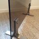 Vintage fireplace firewall from the 70s