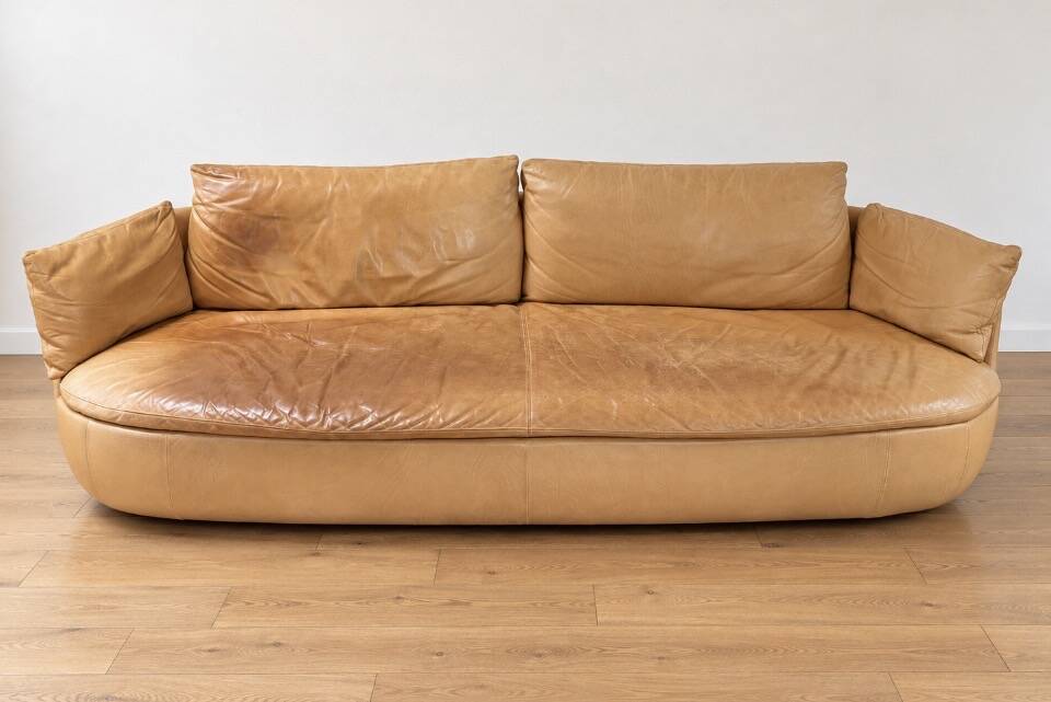 Canapé cuir Bart de chez MOOOI