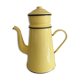Former yellow enamelled coffee maker 50/60