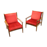 Pair of Scandinavian 60s armchairs