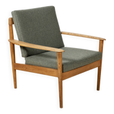 Grete Jalk Easy Chair Model PJ56 in Oak, 1950s Denmark
