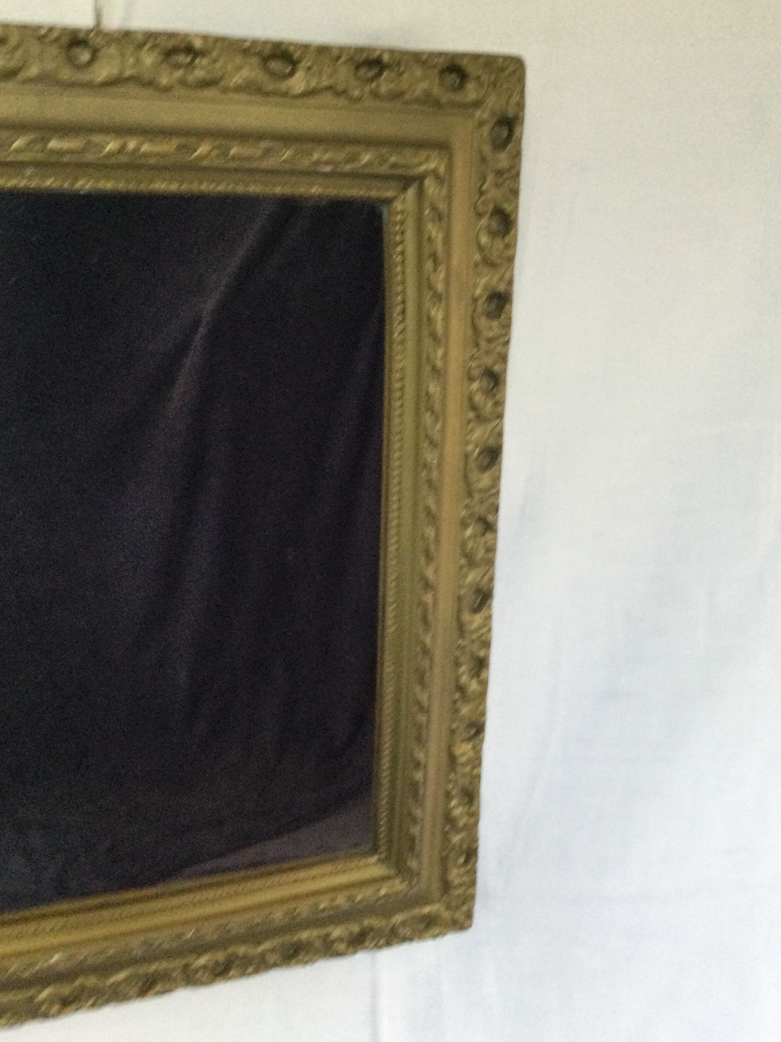 Miroir doré