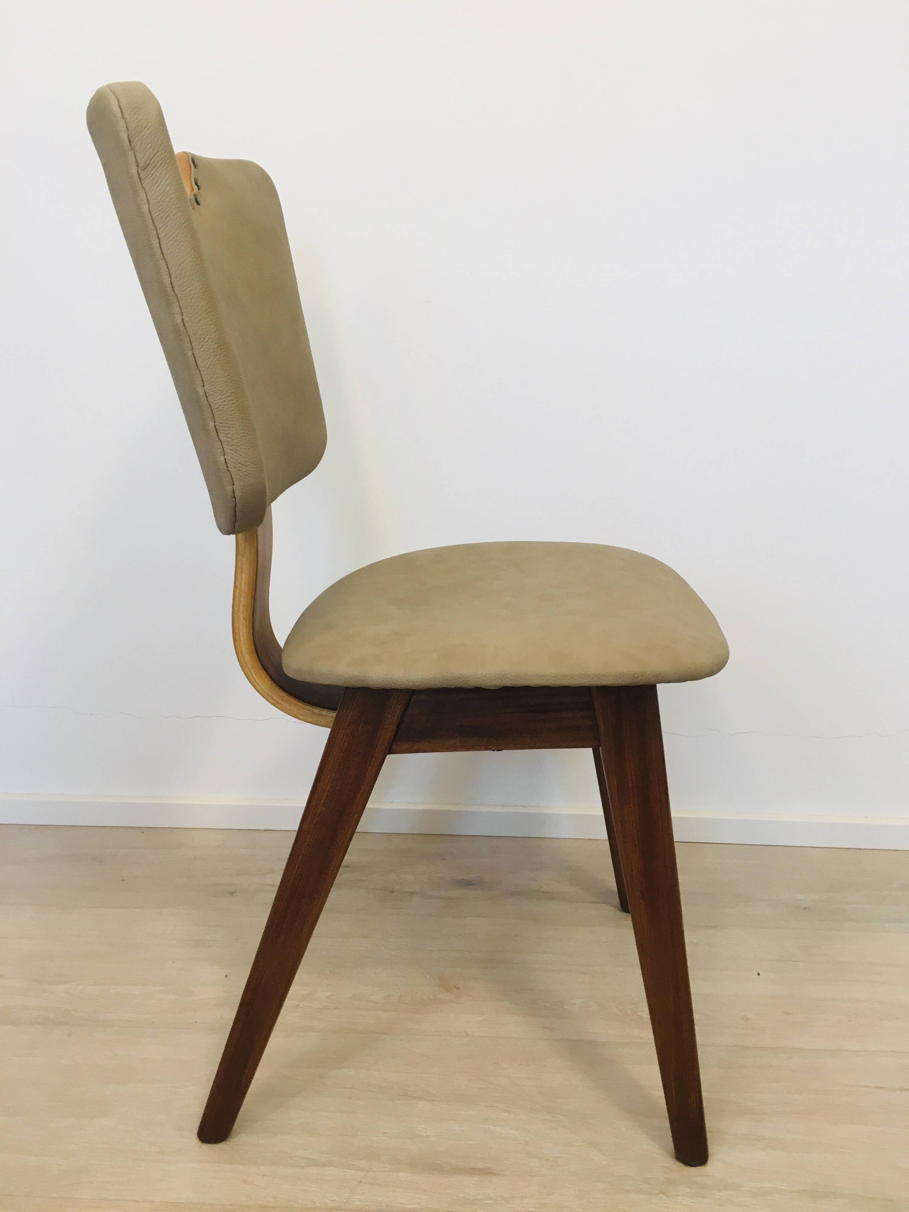 Vintage Teak Dining Chair, Netherlands 1970s