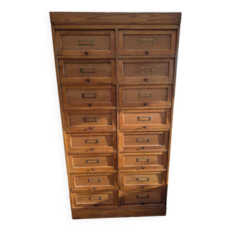 Professional furniture: La Poste flap file cabinet