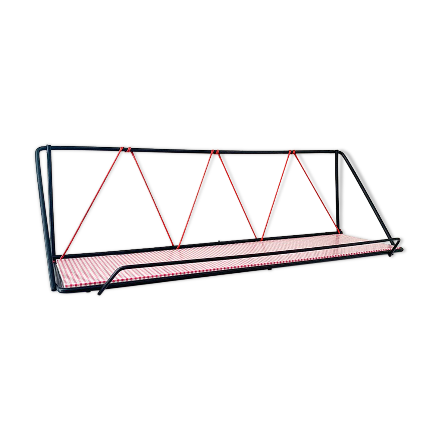 Scoubidou wall shelf