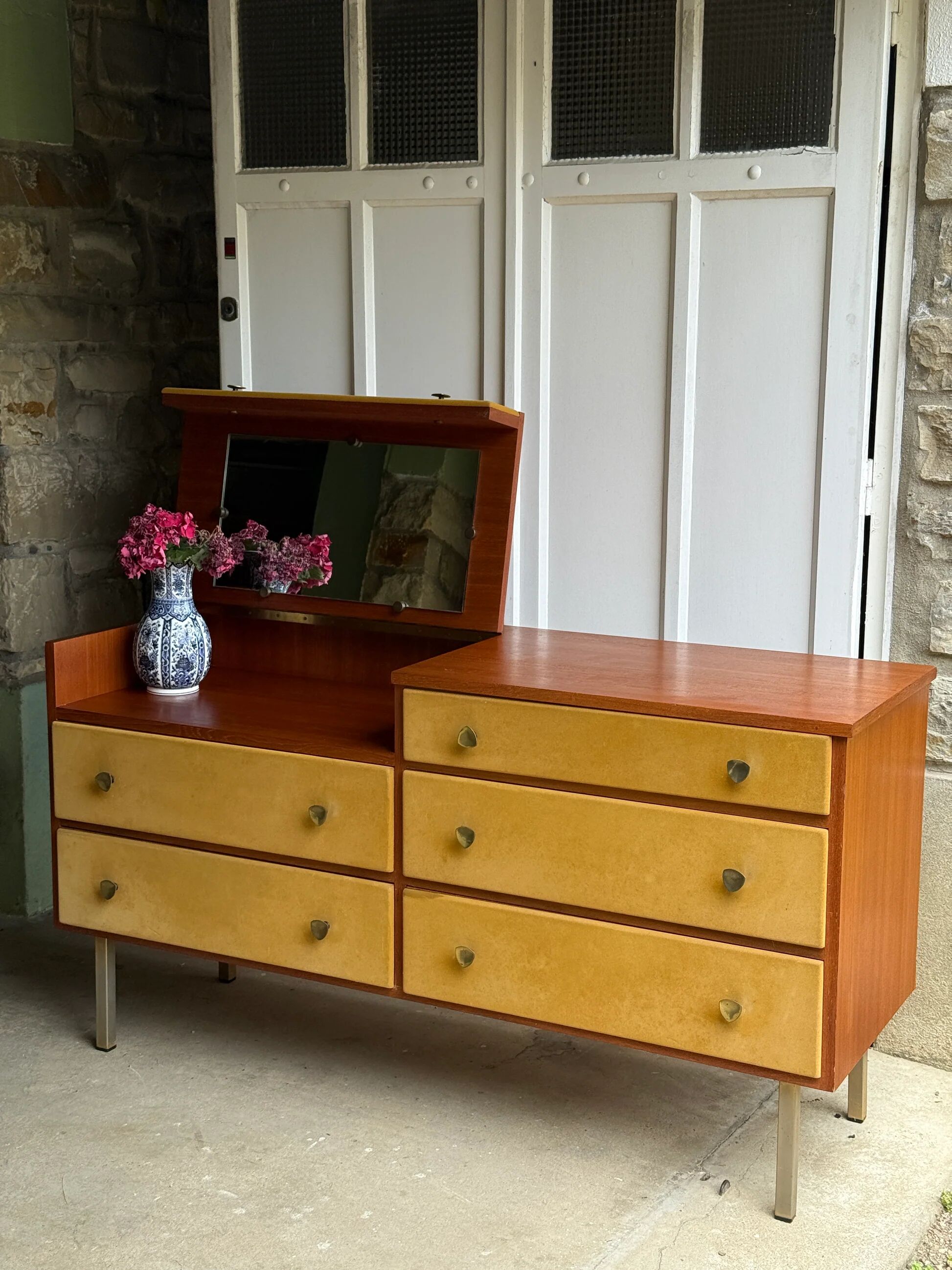 Enfilade commode coiffeuse Roger Landault