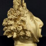 Head plaster gold paint