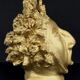 Head plaster gold paint