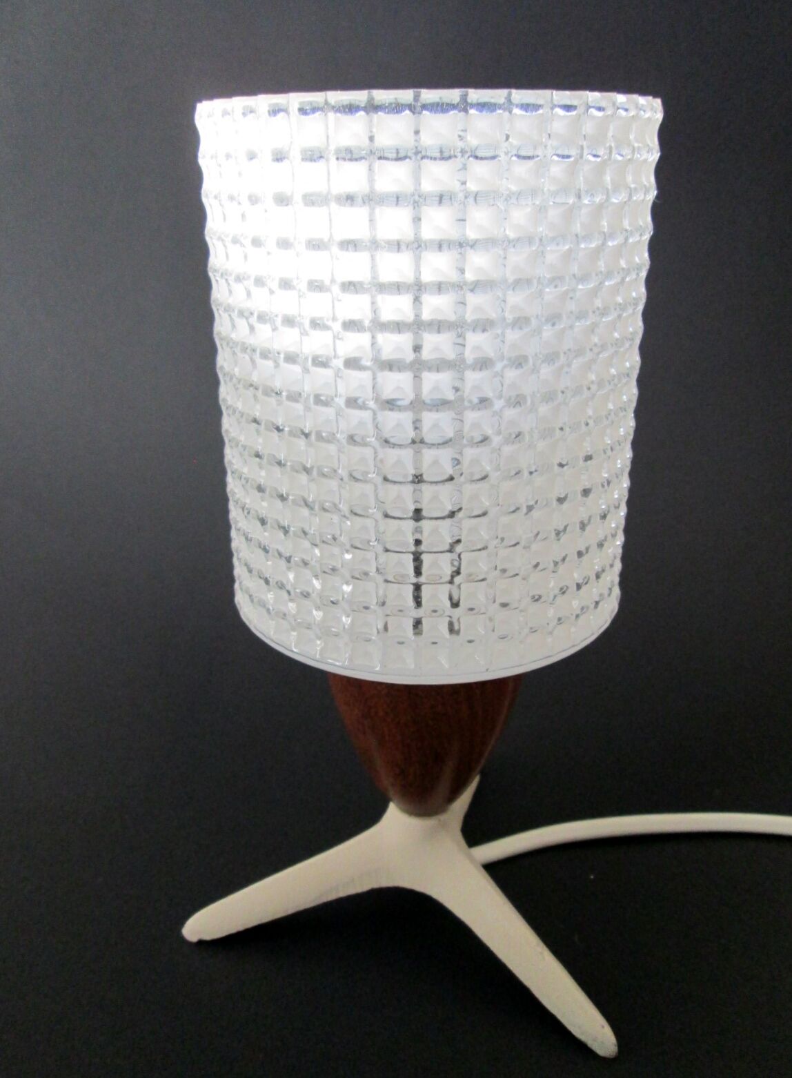 Teak lamp Amsterdam 1960