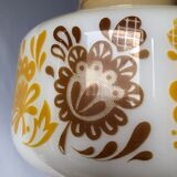 Retro opaline suspension