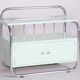 Vintage Bauhaus Cabinet in Chrome-Plated Steel and Lacquered Wood, 1930s