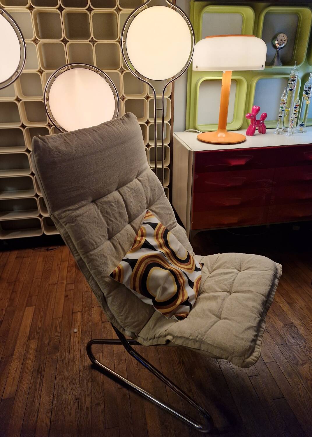 Rare loung chair ikea 1973 "gemet" jan dranger & johan huldt