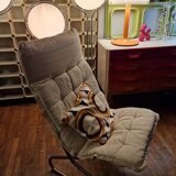 Rare loung chair ikea 1973 "gemet" jan dranger & johan huldt