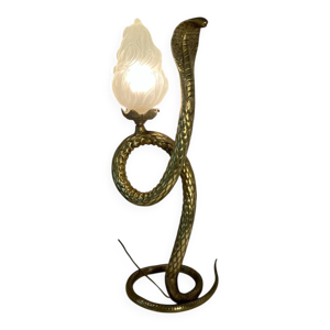 Lampe serpent cobra en
