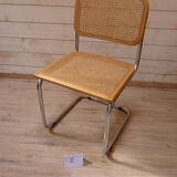 Eight chairs "Cesca B32" by Marcel Breuer