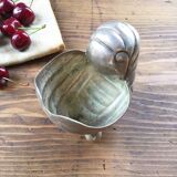 Silver shell ashtray