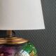 Lamp "Laque Line" Jean-Noël Bouillet (JNB) - Painted Glass Globe Signed
