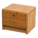 Nightstand made of solid pine, circa 1975.