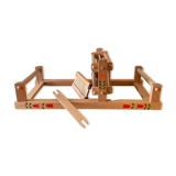 Métier à tisser enfant en bois ancien