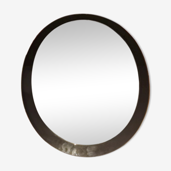 Miroir ovale lupi cristal luxor 53x67cm