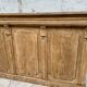 Old oak restaurant bar counter from the early 20th century