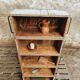 Industrial cabinet bookcase