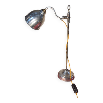 Lampe de bureau, d'atelier en aluminium, première moitié du XXème s.