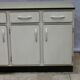 Low kitchen furniture formica ivory color