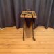 Mobile side table with newspaper holder , Germany , 1960s .