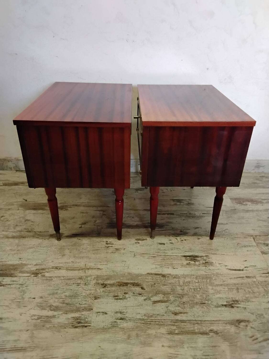 Pair of vintage bedside tables