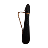 Black scoubidou bottle