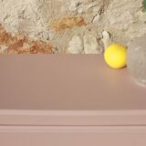 Small old chest drawers pink powder