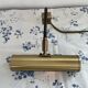 Vintage brass wall lamp Pfäffle Leuchten adjustable picture light