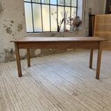 Table de ferme en cerisier