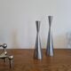 2 Duos of vintage Erika Pekkari candlesticks for Ikea