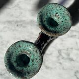 Chandelier double ceramic Vallauris