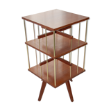 Rotating bookcase of the 1950s