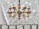 Extra Large Brass Chandelier: Mid-Century Italian 19-Bulb Pendant Light