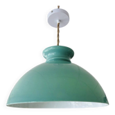 Opaline vintage green water suspension