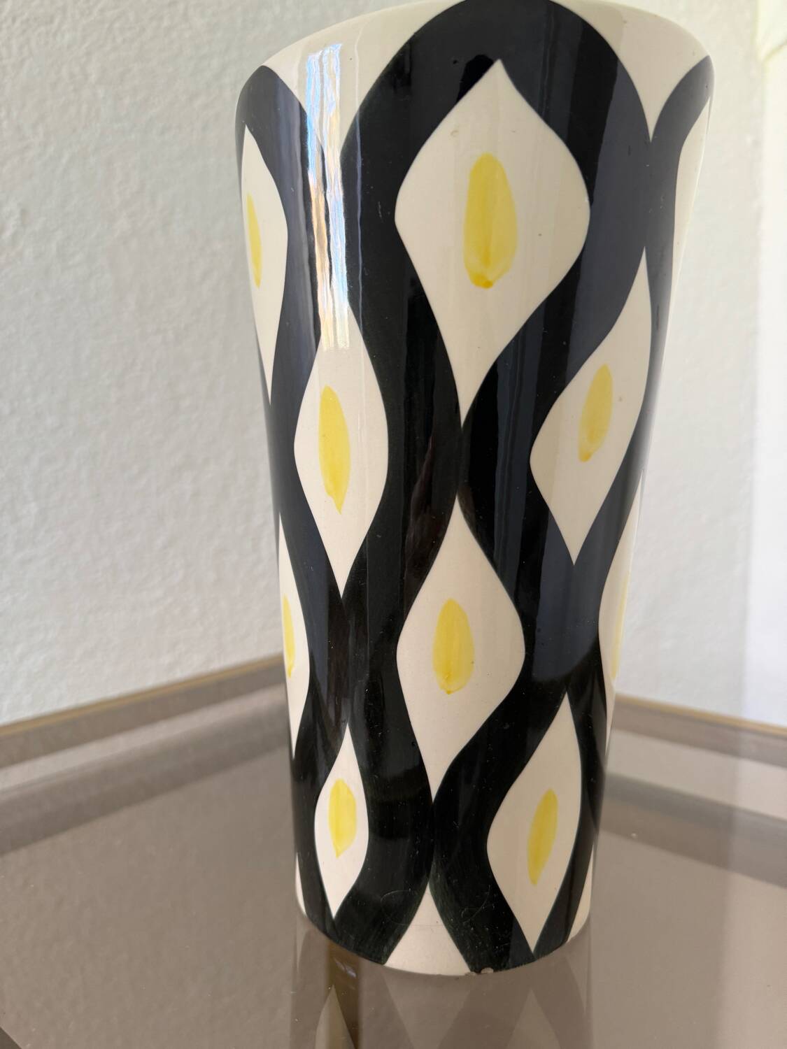 St Clément ceramic vase from the 50s