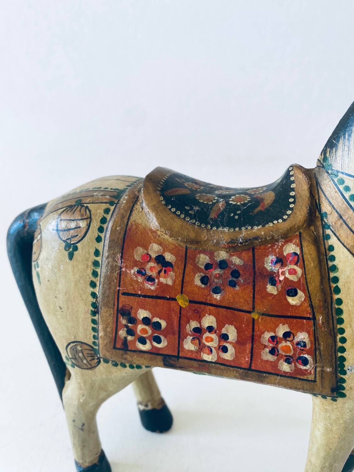 Decorative wooden horse