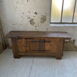 Established former brutalist console oak pine