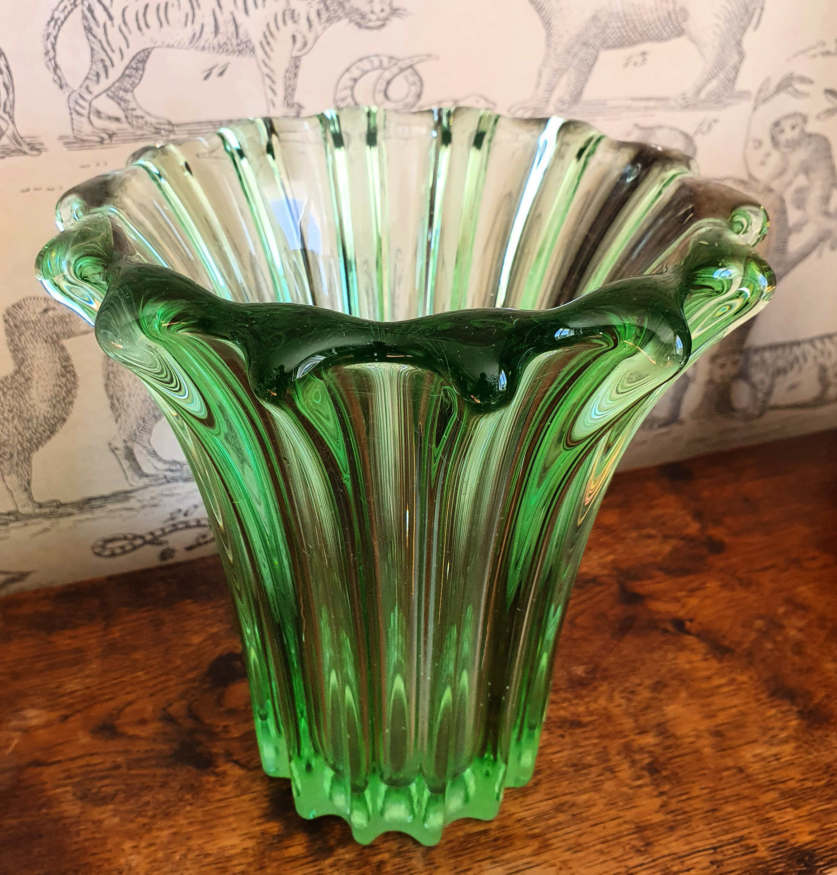 Art deco vase pierre d'avesn