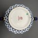 Lomonosov porcelain sugar bowl LFZ – Cobalt net pattern – Russia,