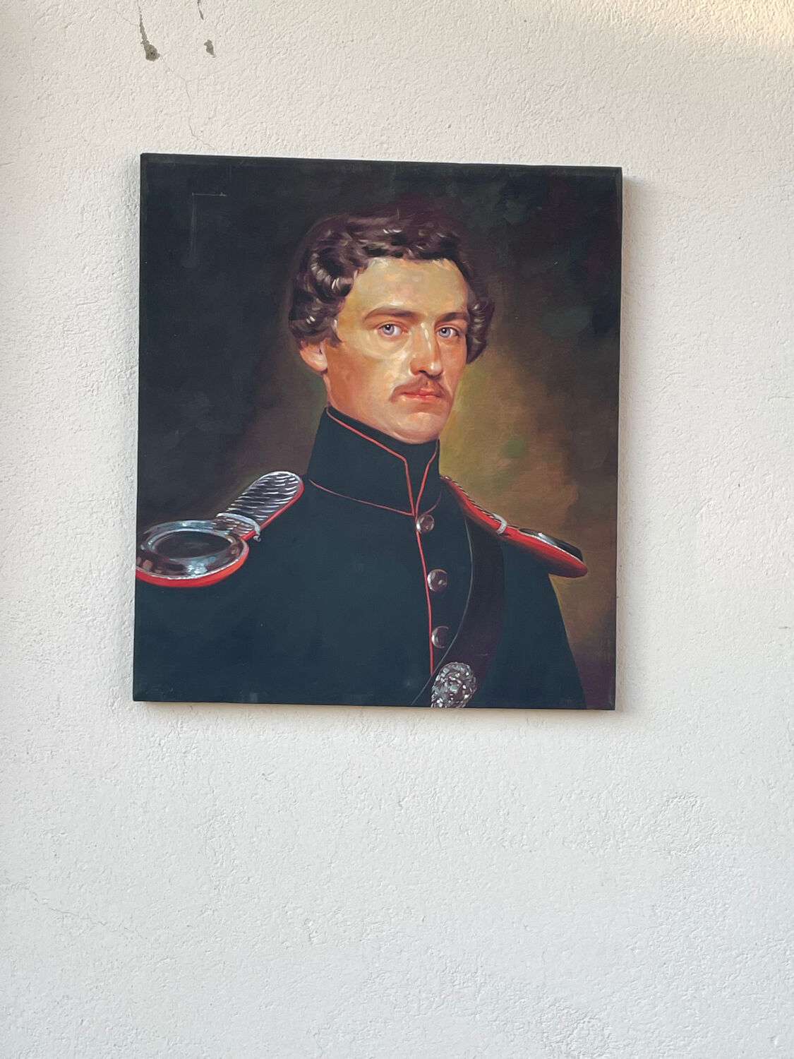 Portrait of a military ancestor