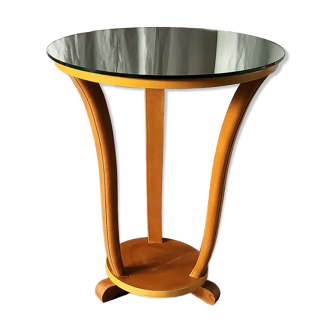 Art deco pedestal table