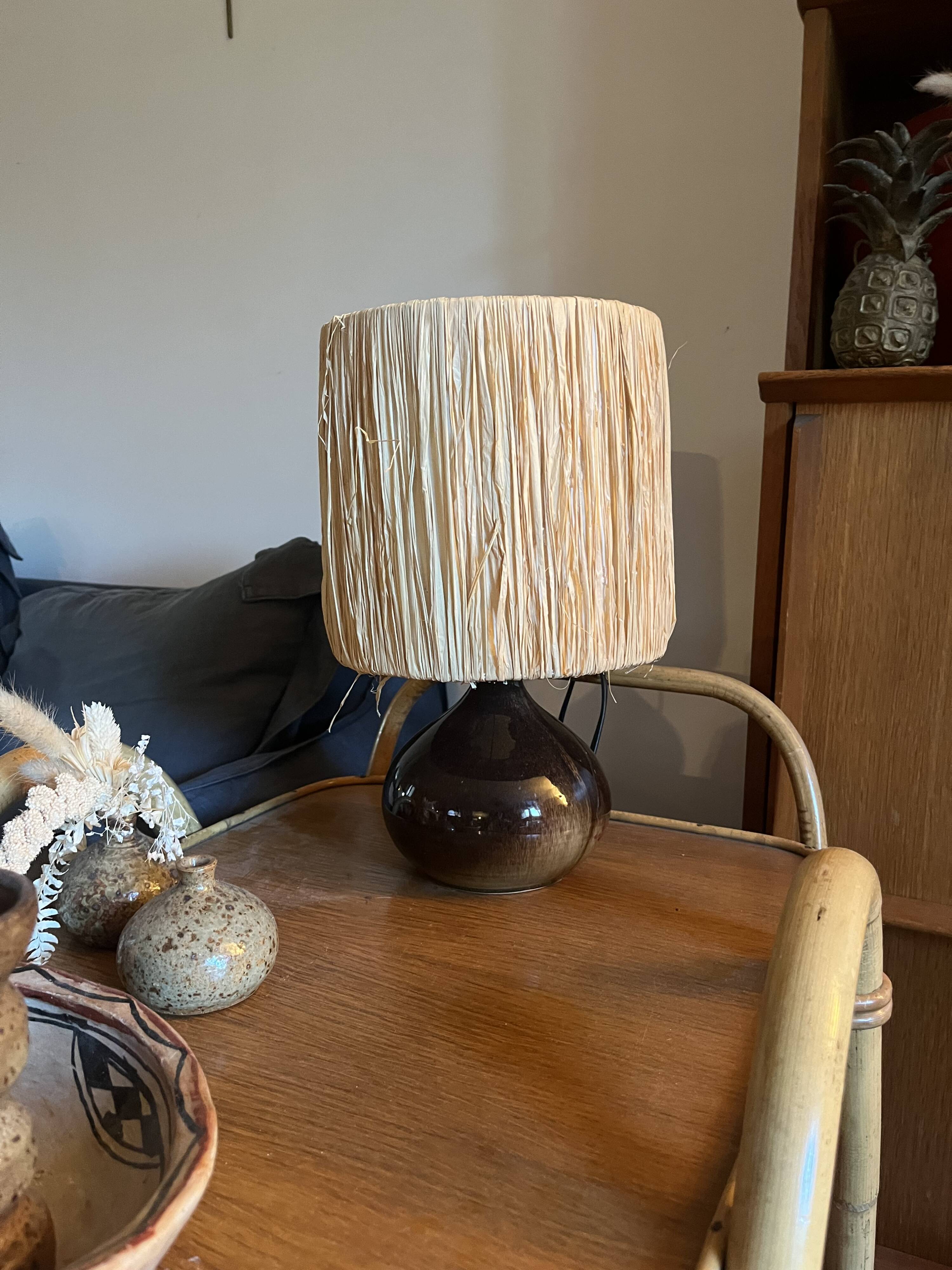 Vintage ceramic lamp